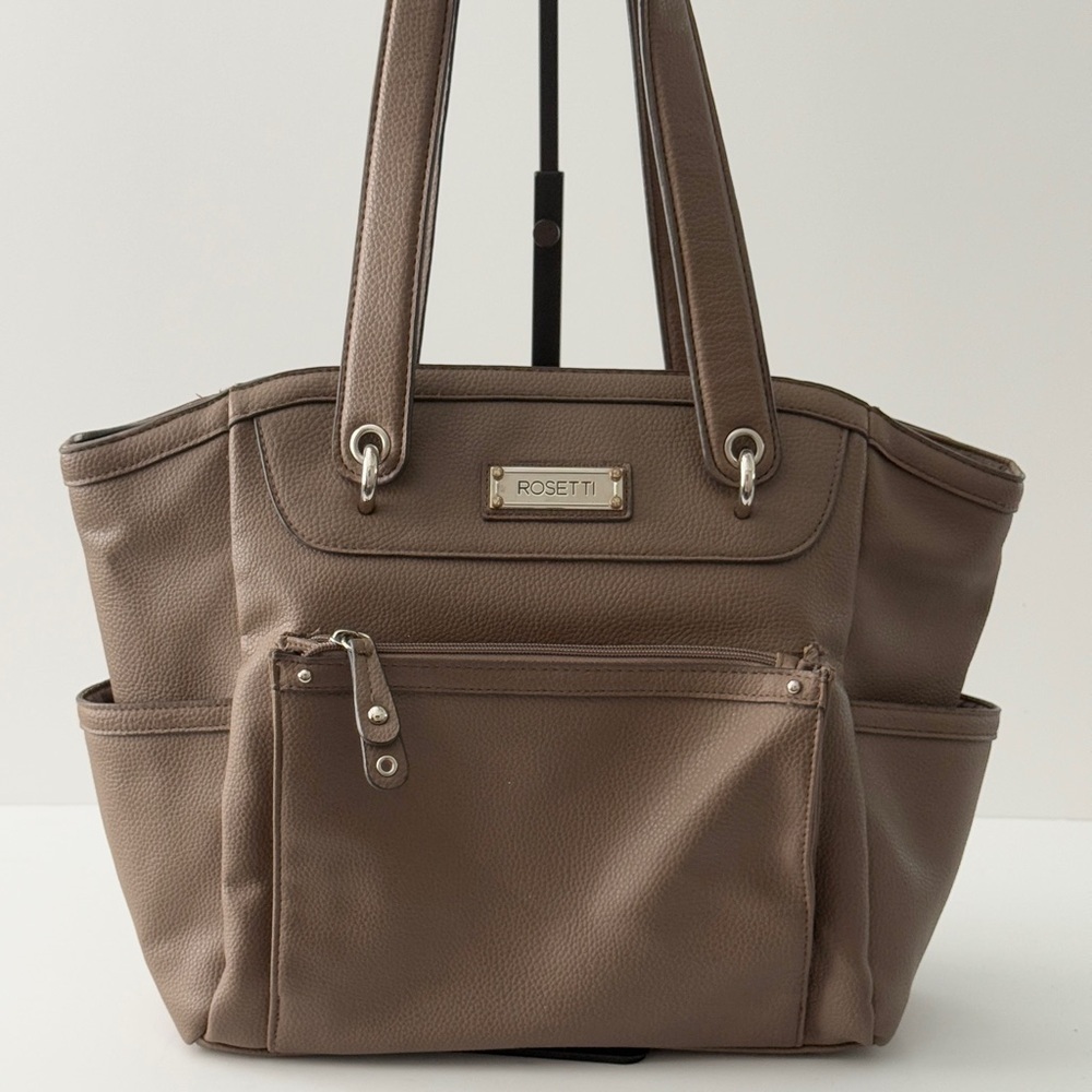 Rosetti Brown Shoulder Handbag Women Purse